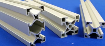 Aluminum extrusion frame samples